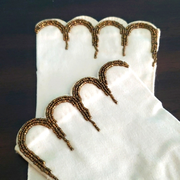 Vintage 50's dress gloves / 8 - Picture 2 of 6
